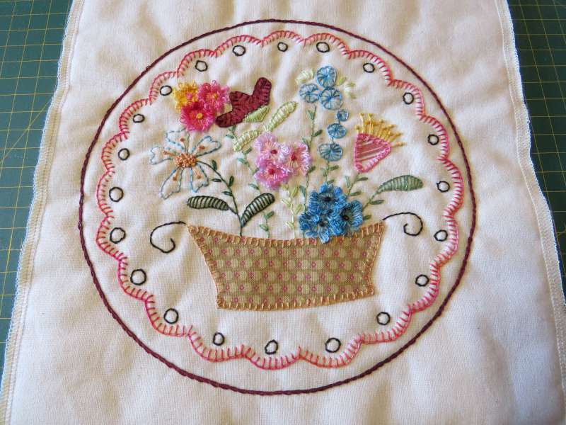 Stitchery Blomsterkurv