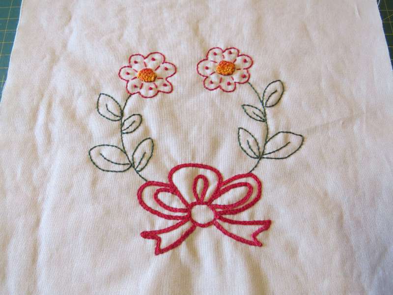 Stitchery blomst