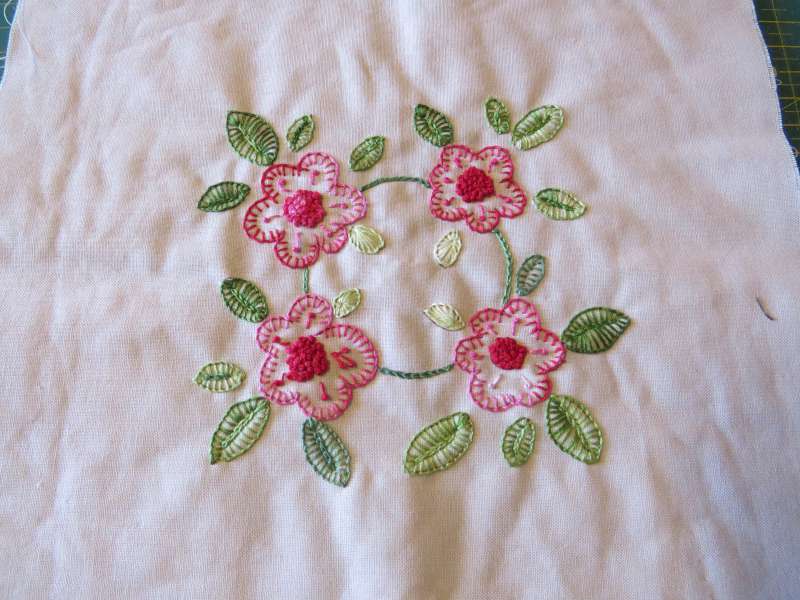 Stitchery blomst