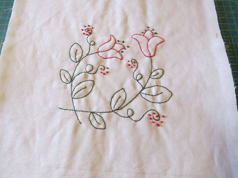 Stitchery blomst